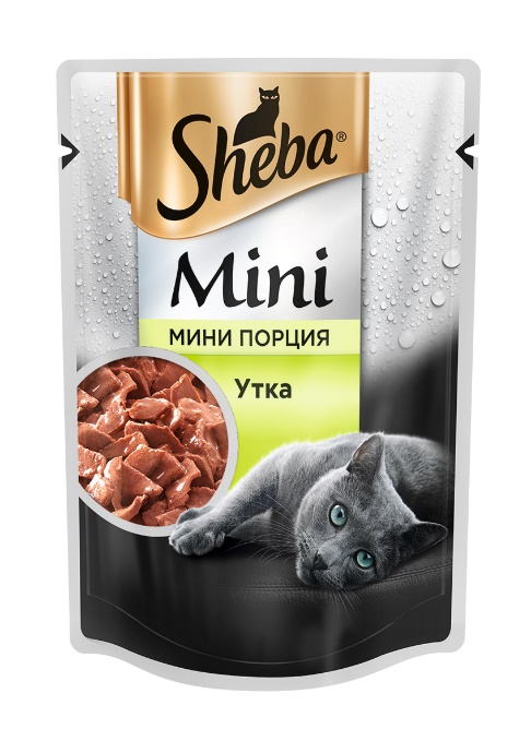 Sheba мини порция утка 50 гр