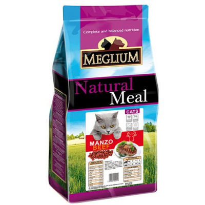 Meglium для взрослых кошек с говядиной