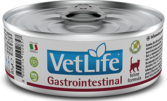 Farmina Vet Life Gastrointestinal для кошек при воспалительных заболеваниях желудочно-кишечного тракта 85 гр