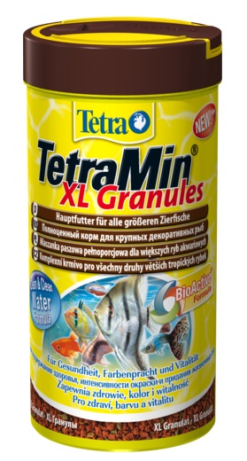 Tetra Min XL Granules Корм для крупных декоративных рыб, крупные гранулы 