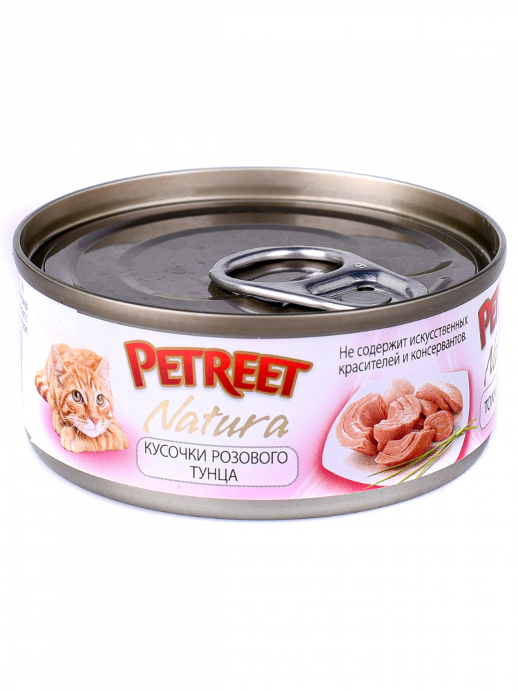 Petreet с кусочками розового тунца 70 гр