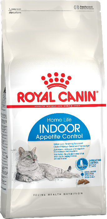 Royal Canin Indoor Appetite Control для кошек склонных к перееданию