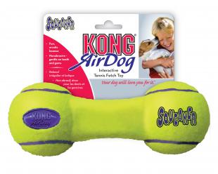 KONG игрушка для собак Air "Гантель" большая 23 см	