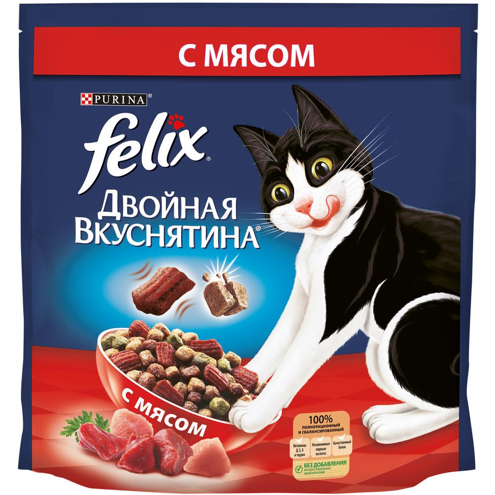 Felix «Двойная вкуснятина» с мясом для кошек