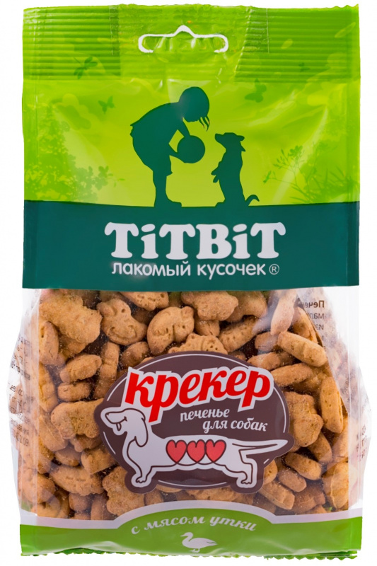 TitBit Крекер с мясом утки 250 гр