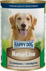 Happy Dog консервы Телятина с Овощами 410 гр