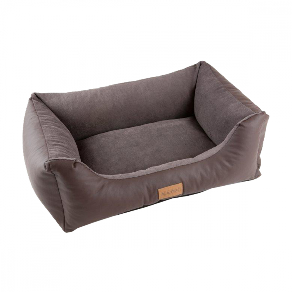 KATSU Лежак для животных Sofa Skaj темно-коричневый размер L 117*80*28 см