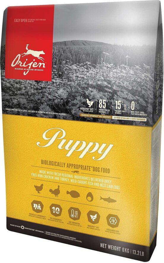 Ориджен Puppy для щенков всех пород с цыпленком