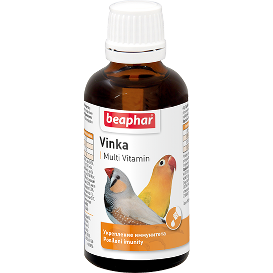 Беафар Vinka витамины для укрепления иммунитета у птиц 50 мл