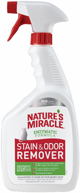 Nature's Miracle уничтожитель пятен и запахов от кошек Remover Spray спрей 945 мл