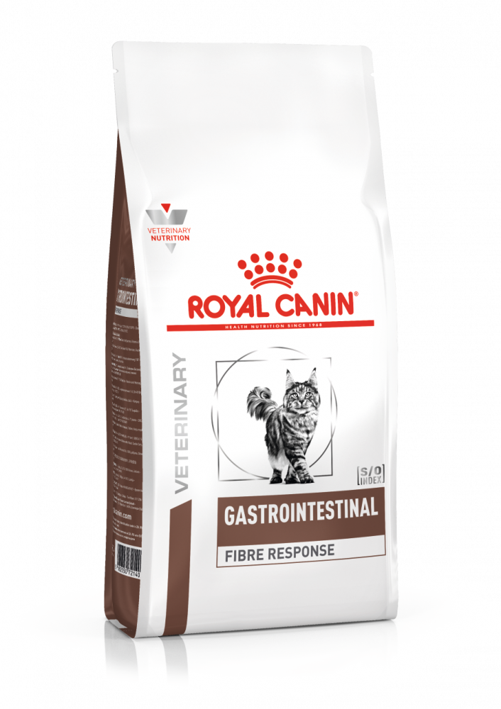 Royal Canin Gastro Intestinal Fibre Response (фелин) диета для кошек при острых и хронических запорах, диареи