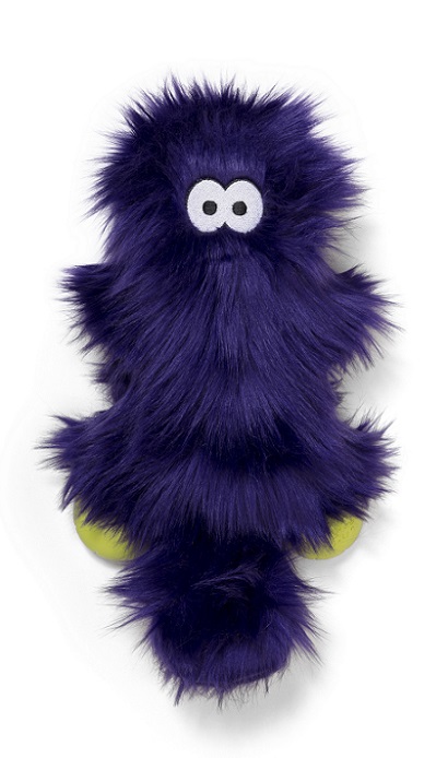 Zogoflex Rowdies игрушка плюшевая для собак Sanders 17 см фиолетовая