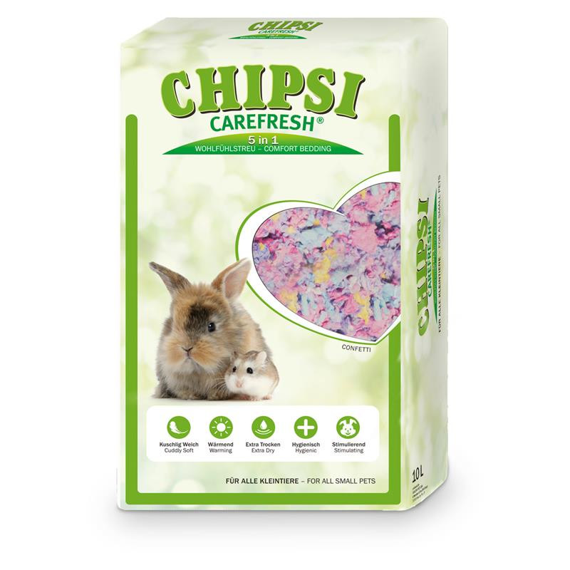 Chipsi CareFresh Confetti бумажный наполнитель/подстилка для мелких домашних животных