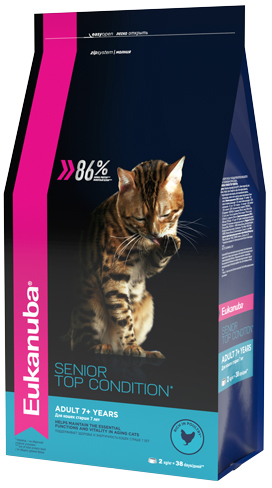 Eukanuba Senior Top Condition для пожилых кошек