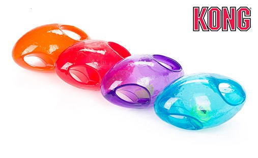 KONG игрушка для собак Джумблер Регби L/XL 23 см синтетическая резина	