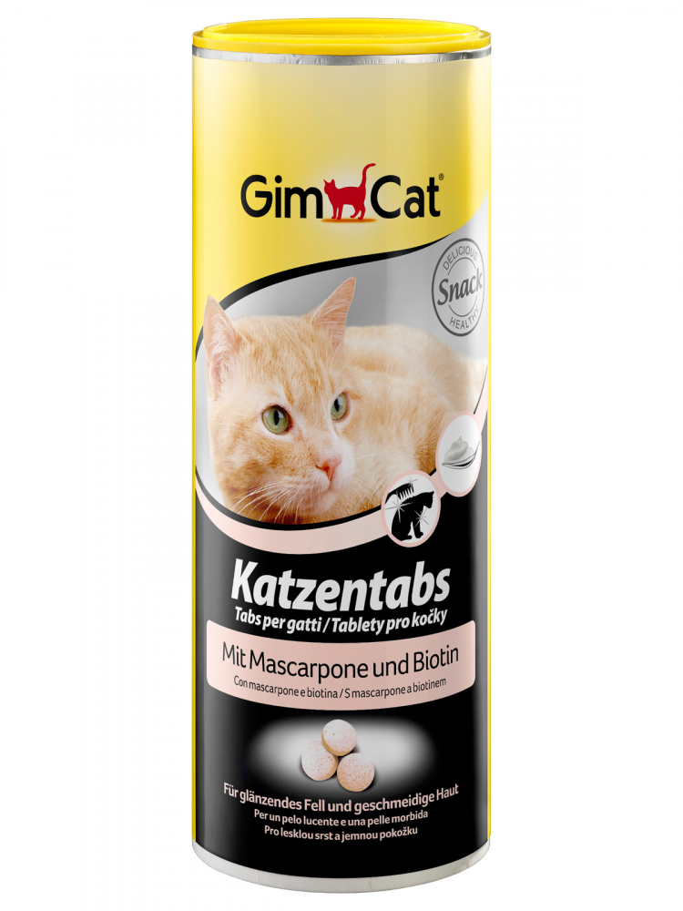 Gim Cat Katzentabs с маскарпоне и биотином 425 гр