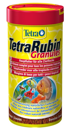 Tetra Rubin Granules корм для усиления естественной окраски рыб, гранулы 