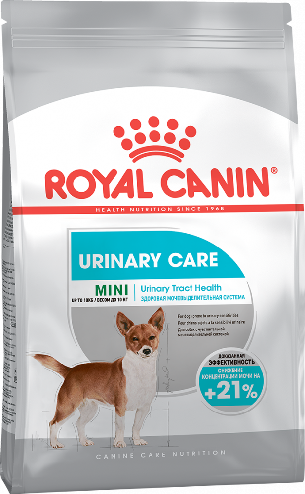 Royal Canin Mini Urinary Care для взрослых и стареющих собак мелких размеров с чувствительной мочевыделительной системой