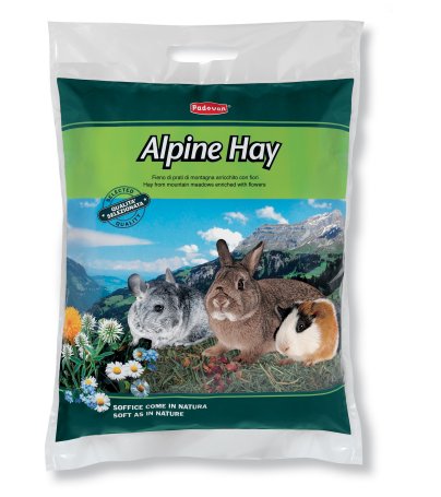Padovan Alpine Hay сено для кроликов декоративных пород, морских свинок и шиншилл 700 гр