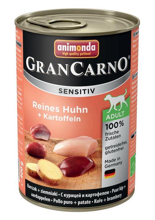 Animonda GranCarno Sensitiv c курицей и картофелем 400 гр