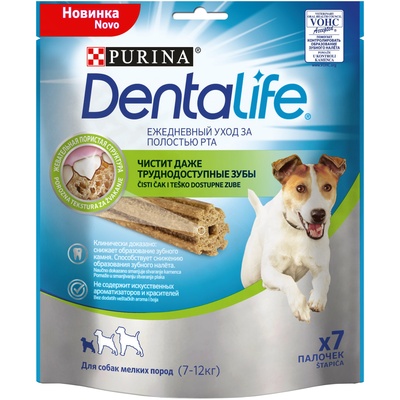 Pro Plan DentaLife Small лакомство для собак малых пород «Здоровые зубы и десна», 7 шт. 115 гр