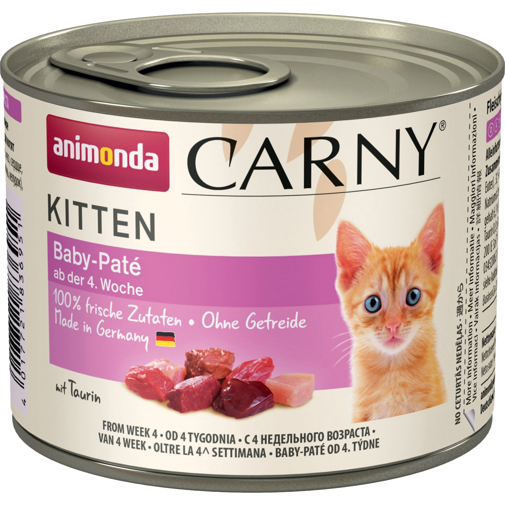 Animonda Carny Kitten Baby-Pate паштет для котят 200 гр