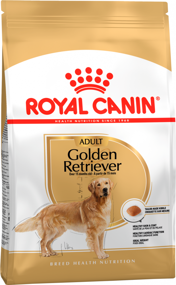 Royal Canin Golden Retriever Adult корм для взрослых собак породы голден ретривер от 15 месяцев и старше