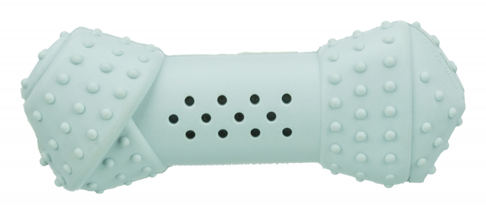 TRIXIE Junior 10 см игрушка косточка с охлаждающим эффектом резиновая