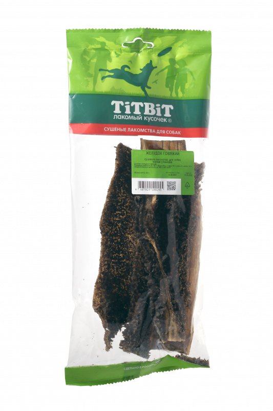 TitBit Желудок говяжий - мягкая упаковка 60 гр
