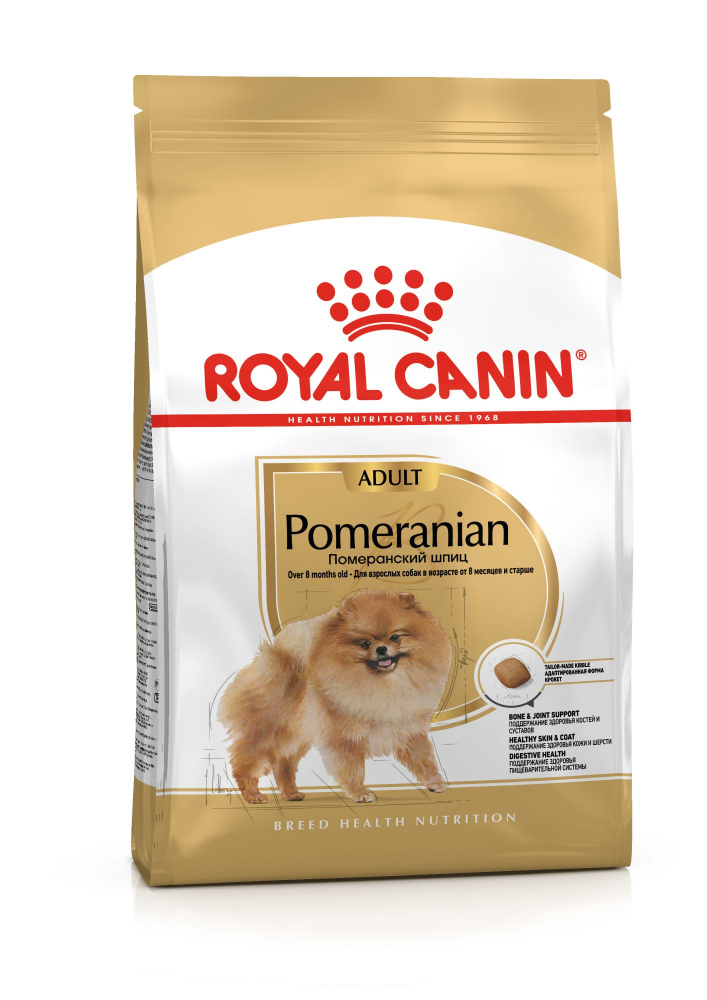Корм для собак Royal Canin Pomeranian Adult Корм сухой для взрослых собак породы Померанский Шпиц