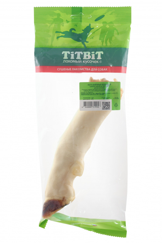 TitBit Нога баранья большая - мягкая упаковка 100 гр