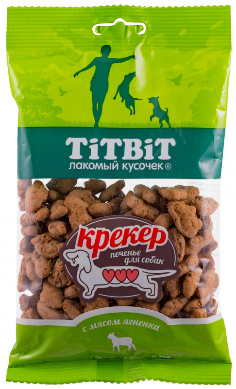 TitBit Крекер с мясом ягненка 100 гр