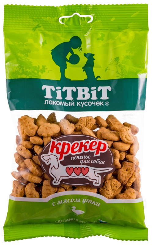 TitBit Крекер с мясом утки 100 гр
