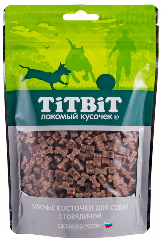 TitBit Косточки мясные для собак с говядиной 145 гр