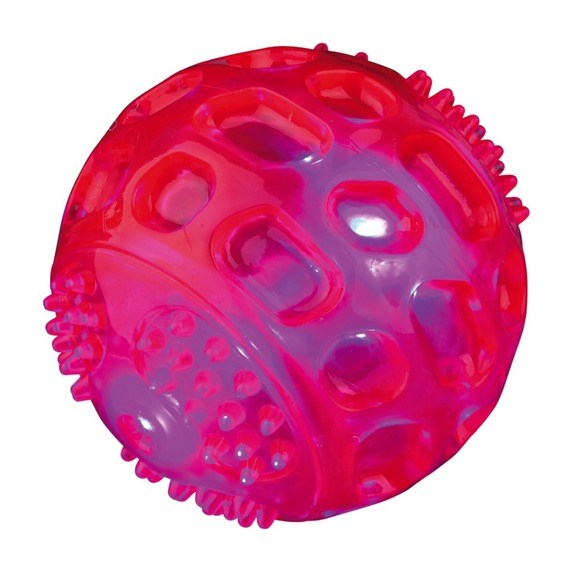TRIXIE мяч светящийся силиконовый