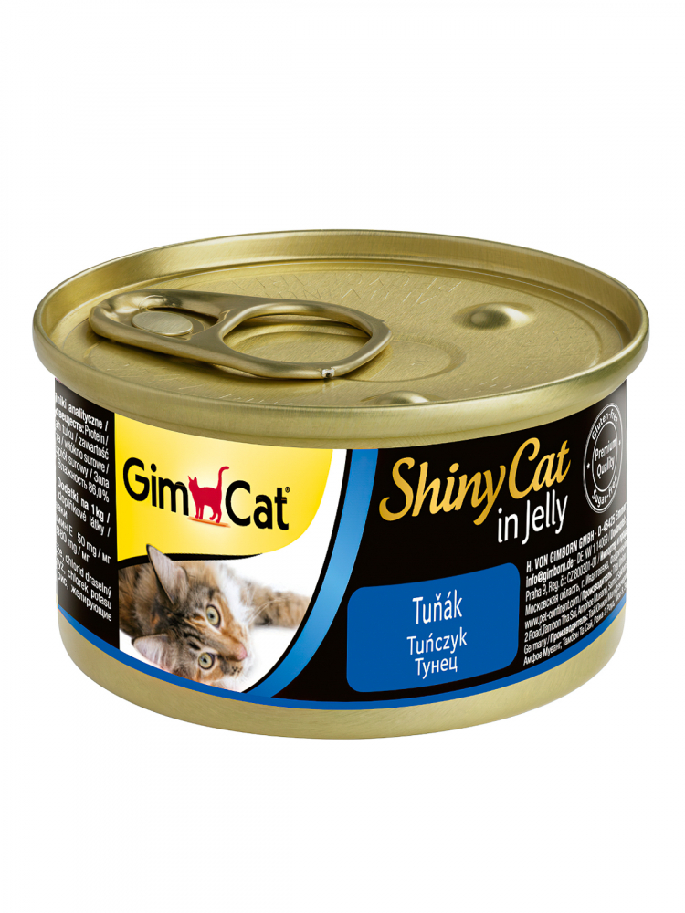 Gim Cat Shiny Cat консервы для кошек тунец 70 гр