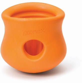 Zogoflex игрушка под лакомства для собак Toppl S 8 см оранжевая