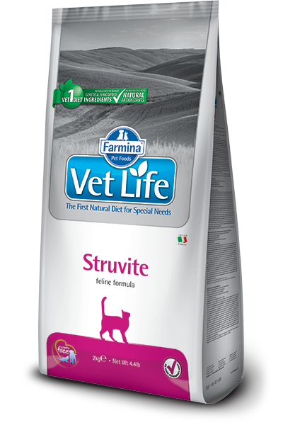 Farmina Vet Life Struvite диетический корм для кошек для растворения струвитных уролитов