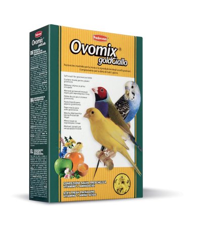 Padovan Ovomix Gold Giallo дополнительный корм для зерноядных птиц