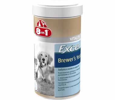 8 IN 1 Excel  Пивные дрожжи для кошек и собак 