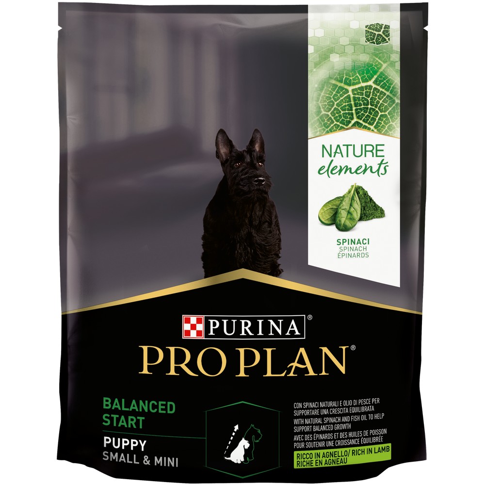 Pro Plan Nature Elements для щенков мелких и карликовых пород, с высоким содержанием ягненка