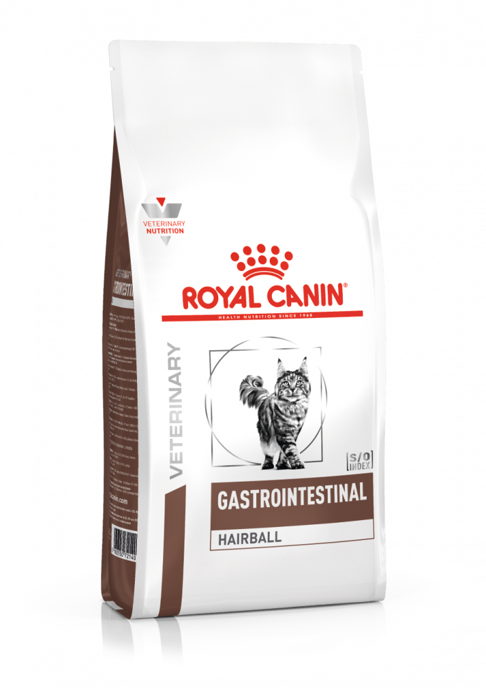 Royal Canin Gastro Intestinal Hairball диетический корм для кошек при нарушениях пищеварения, вызванного наличием волосяных комочков