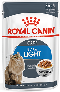 Royal Canin Ультра Лайт кусочки в соусе 85 гр