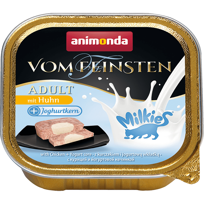 Animonda Vom Feinsten With Gourmet Centre Cat - With Chicken + Yogurt Core 100 гр