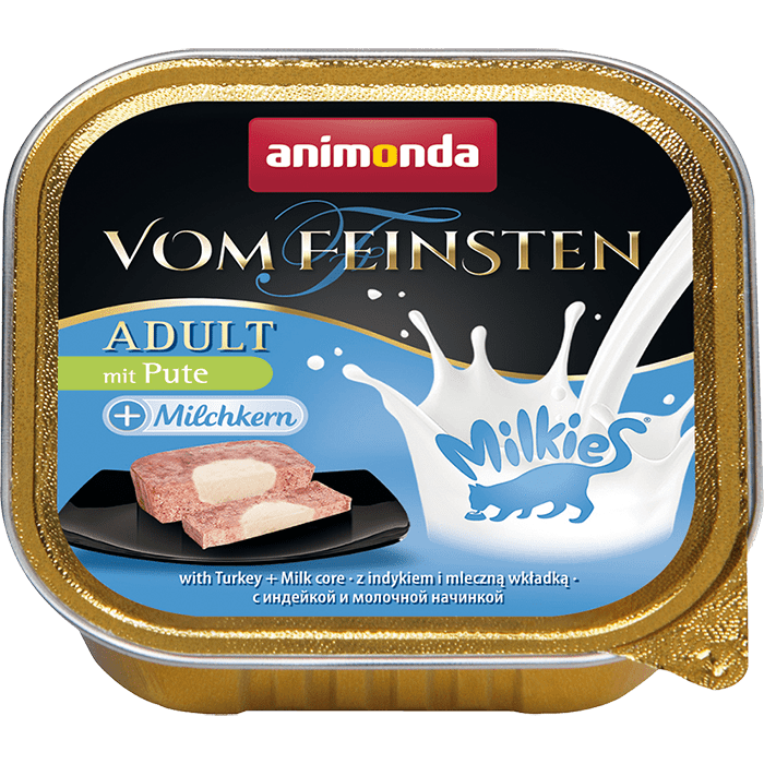 Animonda Vom Feinsten With Gourmet Centre Cat - With Turkey + Milk Core 100 гр