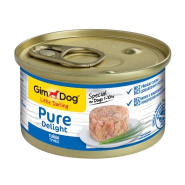 Gim Dog Pure Delight для собак в желе тунец 85 гр