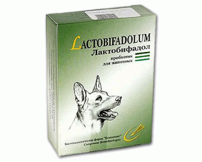 Лактобифадол пробиотик для собак