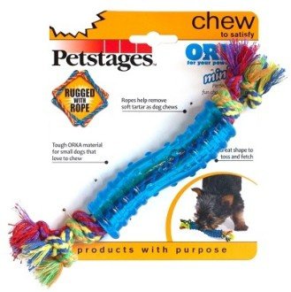 Petstages игрушка для собак Mini «Орка палочка» 18 см маленькая