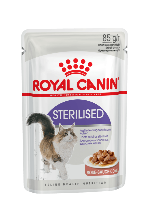 Royal Canin Sterilised кусочки в соусе 85 гр