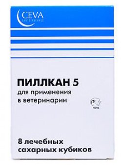 CEVA Пиллкан 20 контрацептив для собак 8 кубиков
